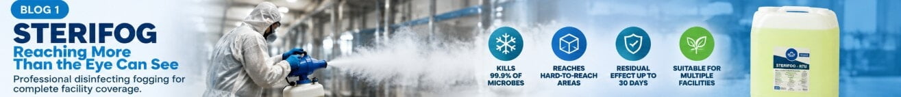 DISINFECTING STERIFOG & STERISPRAY (1/3)